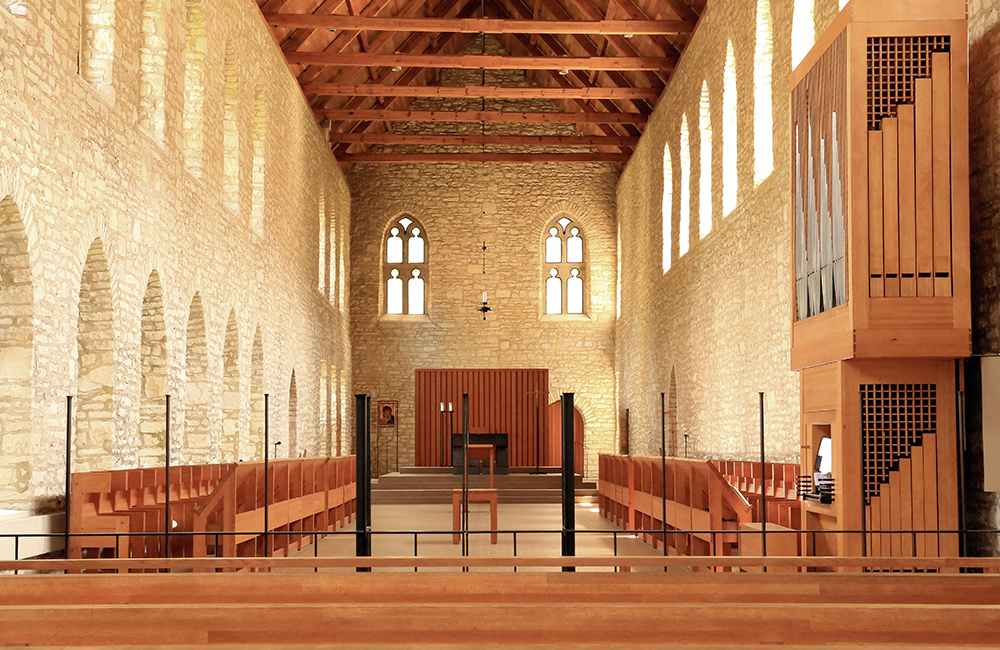 Inside view New Melleray chapel