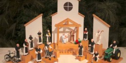 mepkin abbey Crèche festival