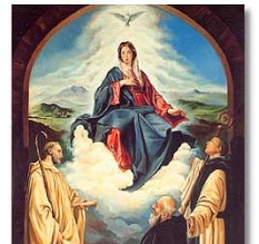 Cistercian Founders with Our Lady