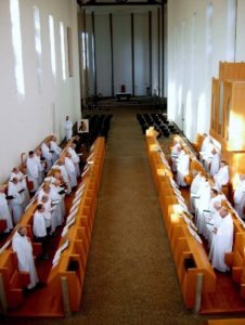 Monastic choir at Gethsemane Abbey