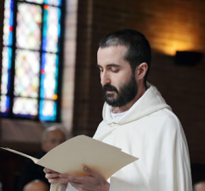 Br. Kenneth at Profession ceremony at Spencer