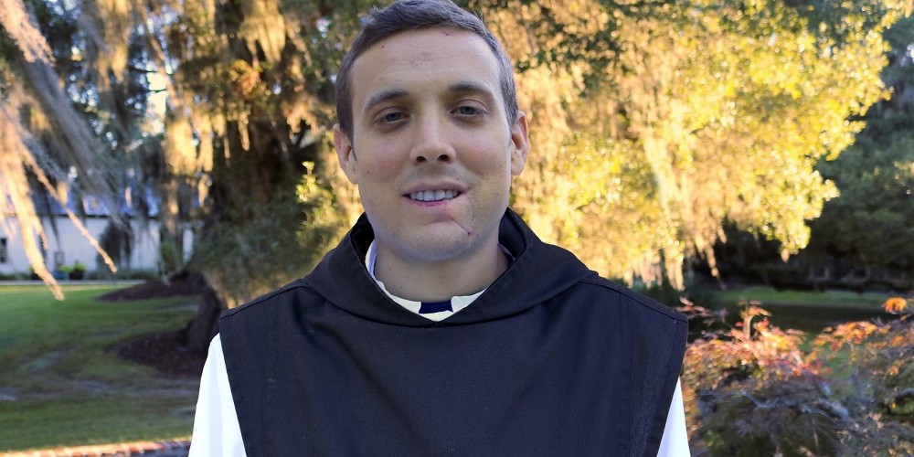 Brother Kyle Berceau of Mepkin Abbey
