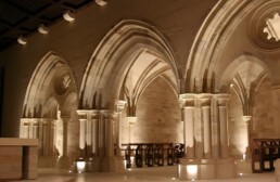 stone gothic abbey church